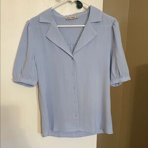 Grace Karin Sky Blue Blouse